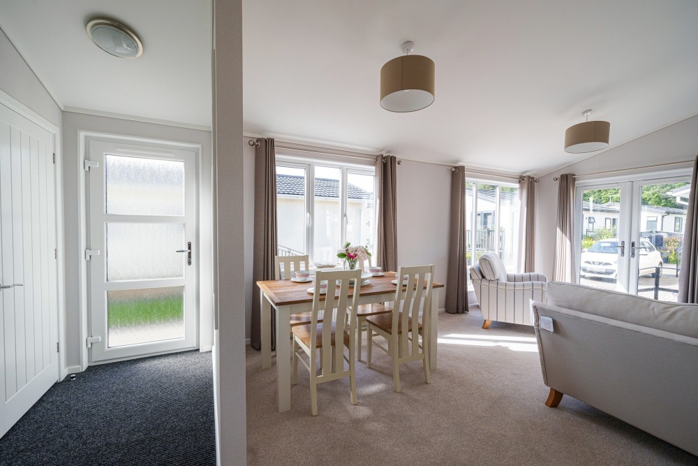 The Regency Living Burleigh Country Park Bungalow Hallway