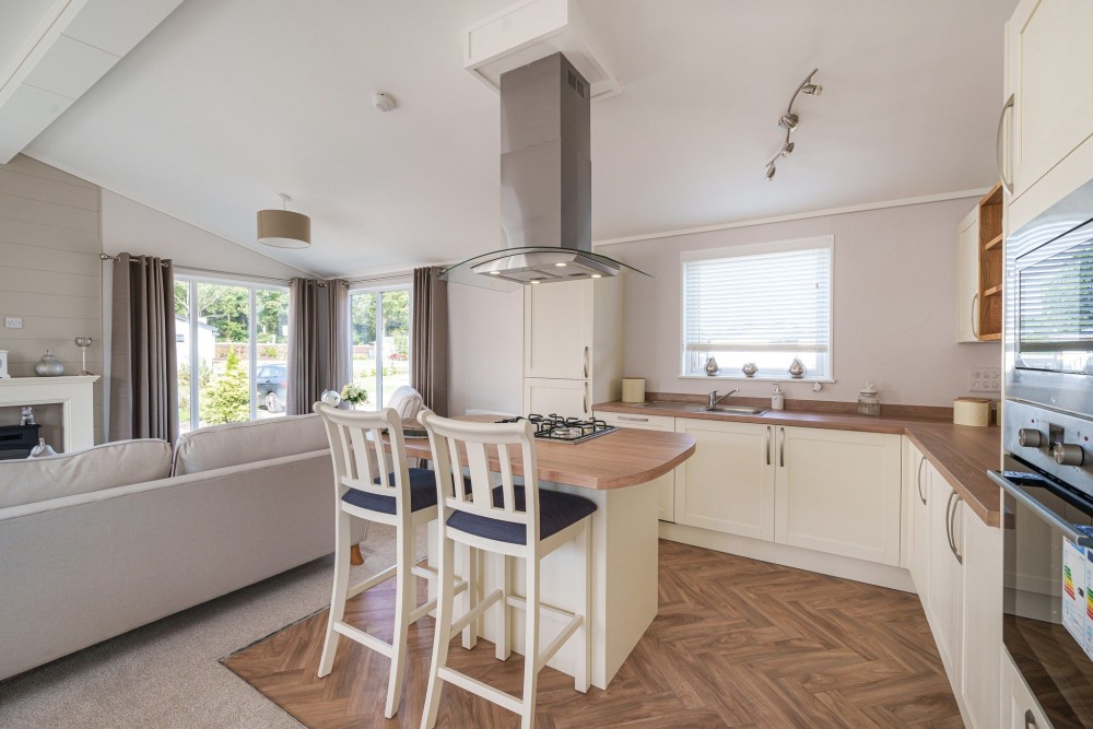 The Regency Living Burleigh Country Park Bungalow Kitchen 2