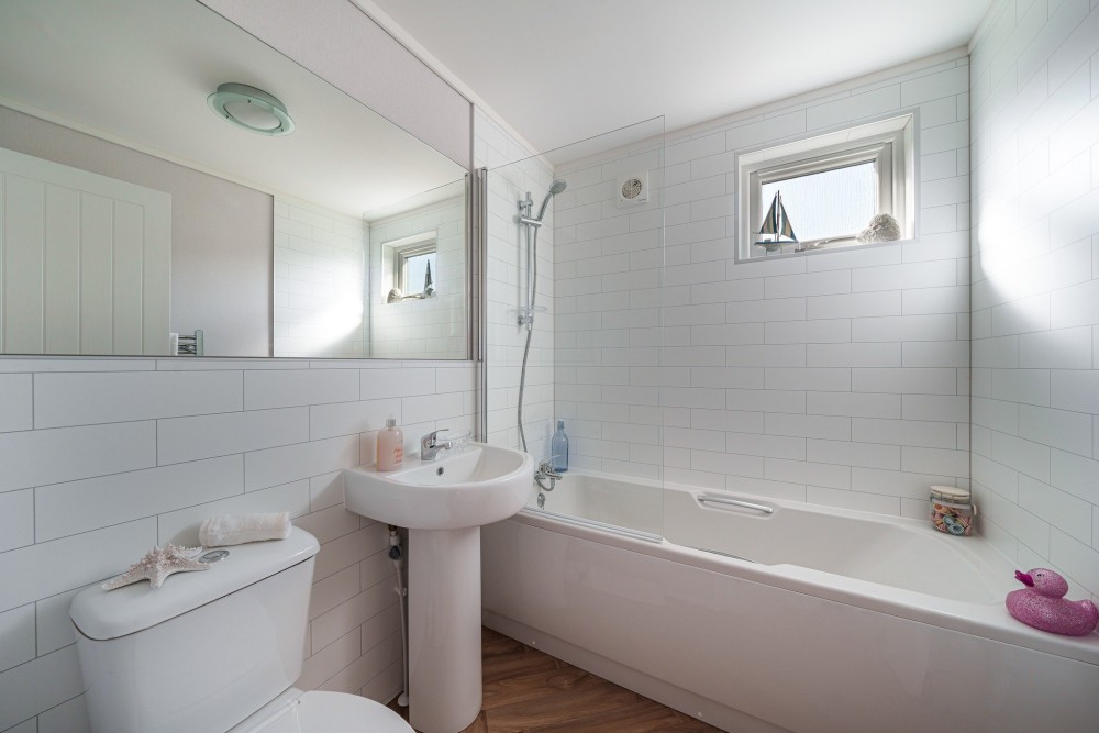 The Regency Living Burleigh Country Park Bungalow Main Bathroom