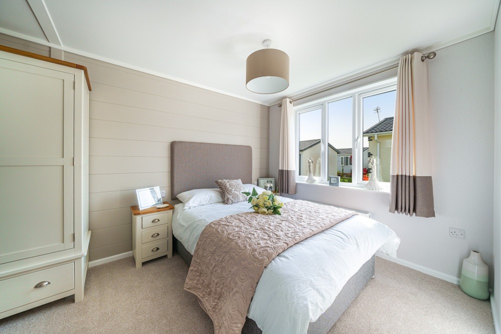 The Regency Living Burleigh Country Park Bungalow Primary Bedroom 2