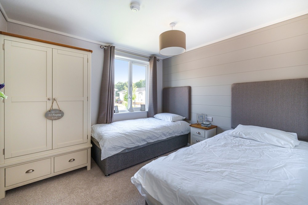 The Regency Living Burleigh Country Park Bungalow Second Bedroom